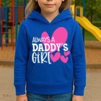 Always A Daddys Gift Daughter Gift Kids Hoodie thumb 3