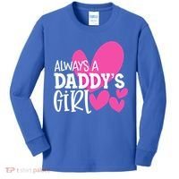 Always A Daddys Gift Daughter Gift Kids Long Sleeve Shirt thumb 0