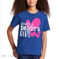 Always A Daddys Gift Daughter Gift Kids T-Shirt thumb 2