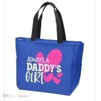 Always A Daddys Gift Daughter Gift Tote Bag thumb 3