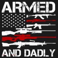 Armed And Dadly Military Dad Gift Backpack thumb 2