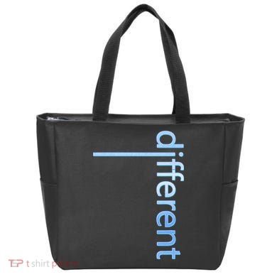 Autism Awareness Different Tote Bag