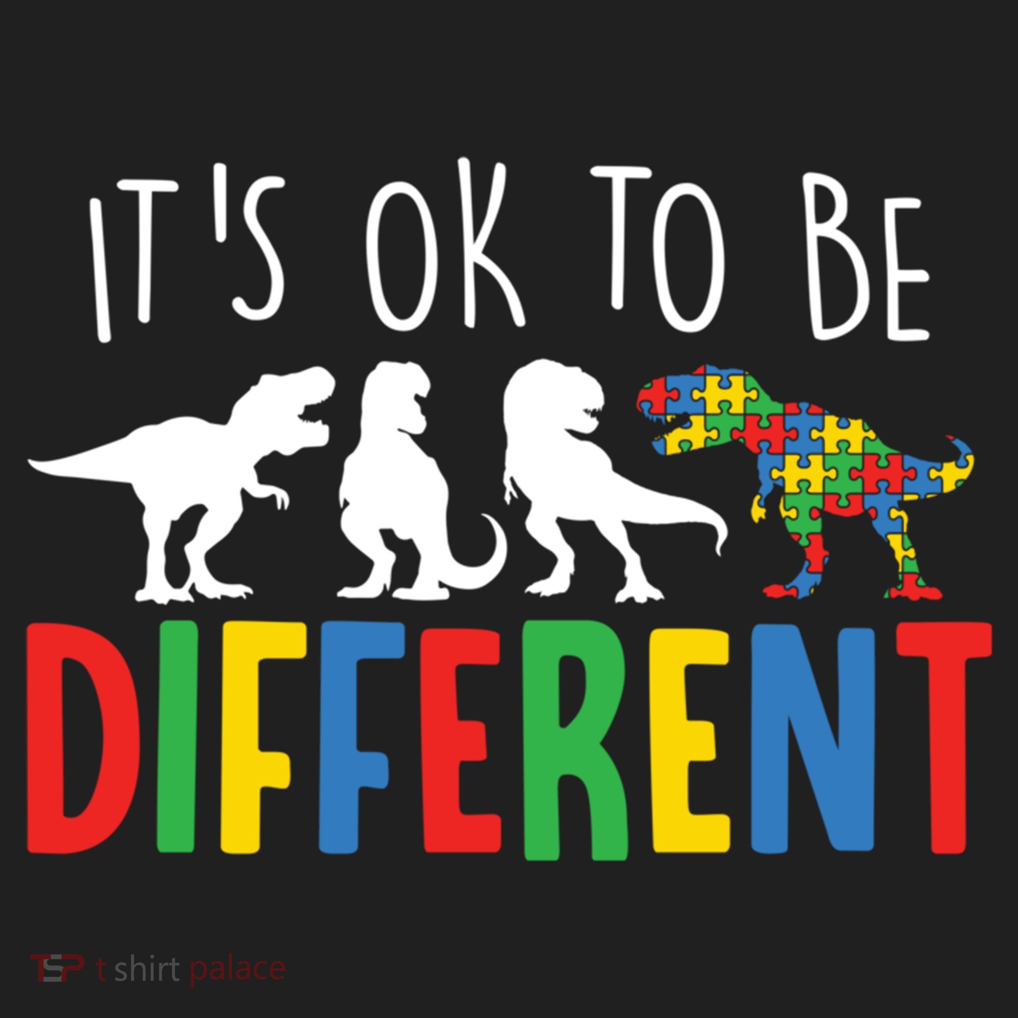 Autism Awareness Dinosaur ItS Ok To Be Different Meaningful Gift Beanie