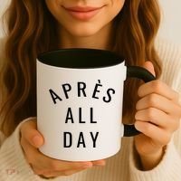 Apres All Day Winter Sports Gift Coffee Mug thumb 3