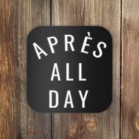 Apres All Day Winter Sports Gift Coaster thumb 0
