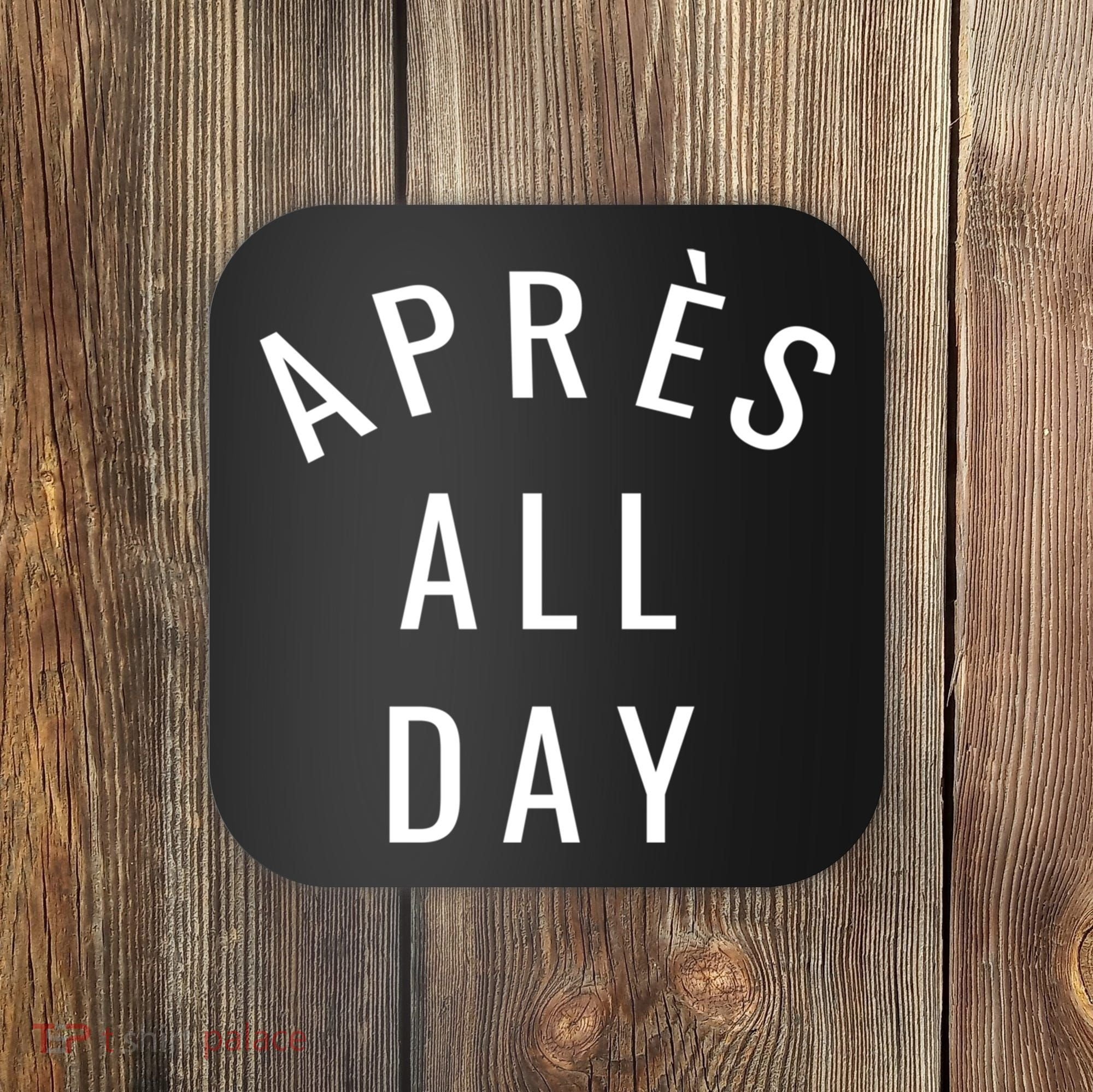 Apres All Day Winter Sports Gift Coaster