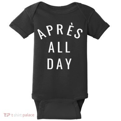 Apres All Day Winter Sports Gift Baby Bodysuit