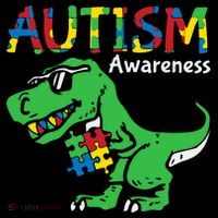 Autism Awareness Dinosaur Autism Heart Puzzle Coffee Mug thumb 5