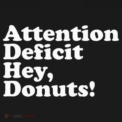 Adhd Attention Deficit Hey Donuts! Lt Women's Perfect Tri Tunic Long Sleeve Shirt