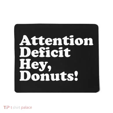 Adhd Attention Deficit Hey Donuts! Lt Mousepad