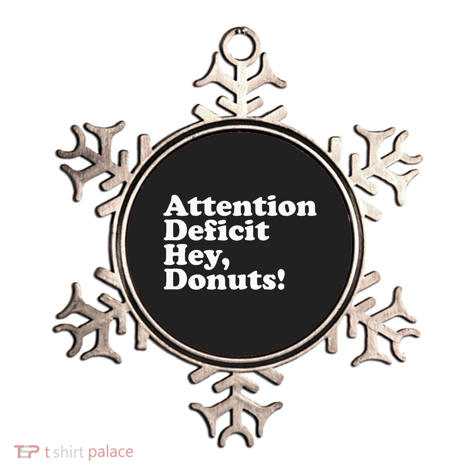 Adhd Attention Deficit Hey Donuts! Lt Ornament