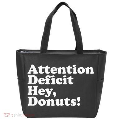 Adhd Attention Deficit Hey Donuts! Lt Tote Bag