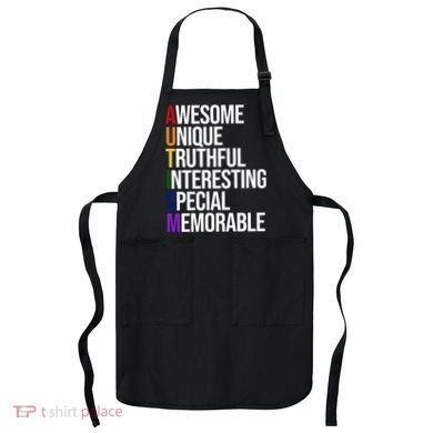 Autism Awesome Definition Apron