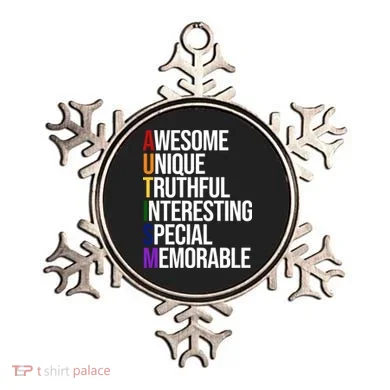 Autism Awesome Definition Ornament