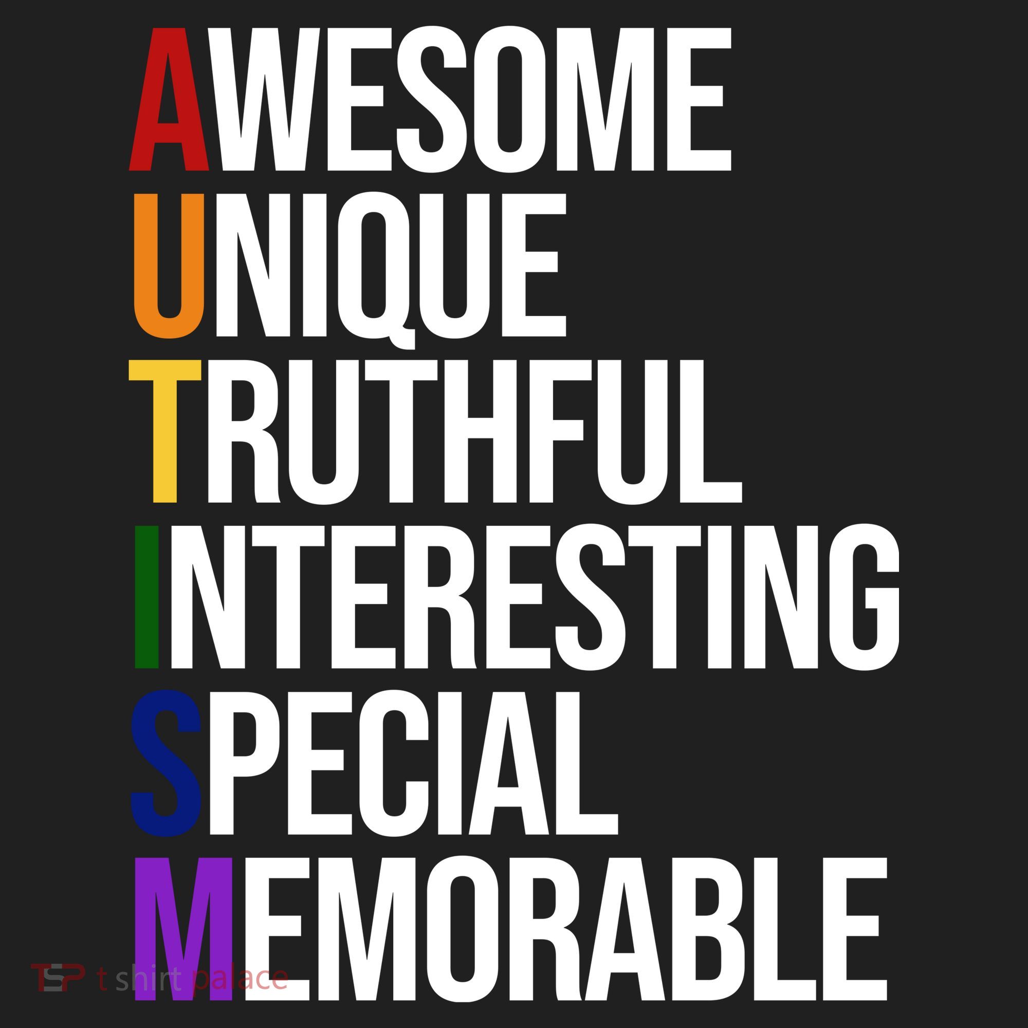 Autism Awesome Definition Golf Towel