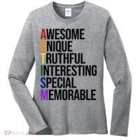 Autism Awesome Definition Women's Long Sleeve Shirt thumb 0
