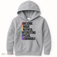 Autism Awesome Definition Kids Hoodie thumb 0