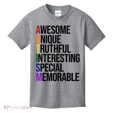 Autism Awesome Definition Kids T-Shirt