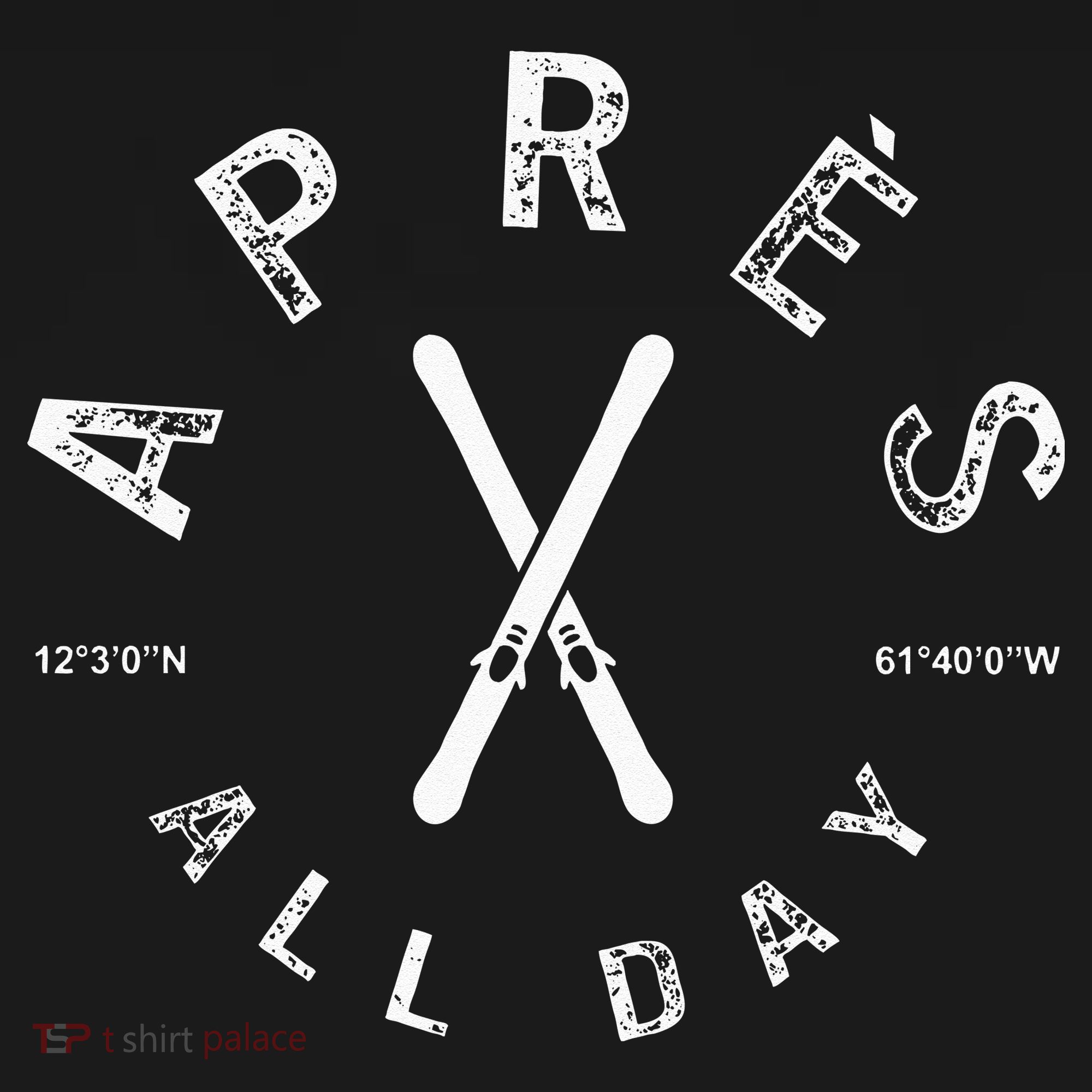 Apres All Day Winter Sports Apres Ski Lover Skiing Men Skier Women's Hoodie