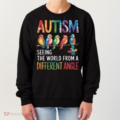 Autism Awareness Different Angle Neurodiversity Women's Sweatshirt