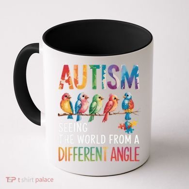 Autism Awareness Different Angle Neurodiversity Coffee Mug