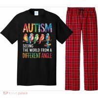 Autism Awareness Different Angle Neurodiversity Pajama Set thumb 0