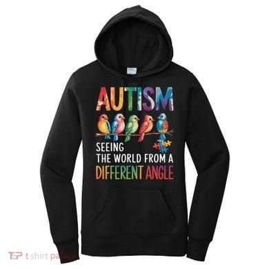 Autism Awareness Different Angle Neurodiversity Women's Hoodie