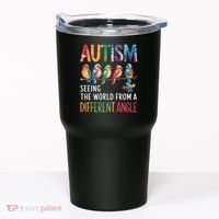 Autism Awareness Different Angle Neurodiversity Tumbler thumb 0