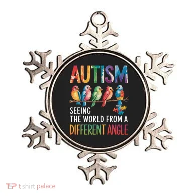 Autism Awareness Different Angle Neurodiversity Ornament