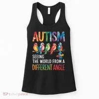 Autism Awareness Different Angle Neurodiversity Women's Tank Top thumb 0
