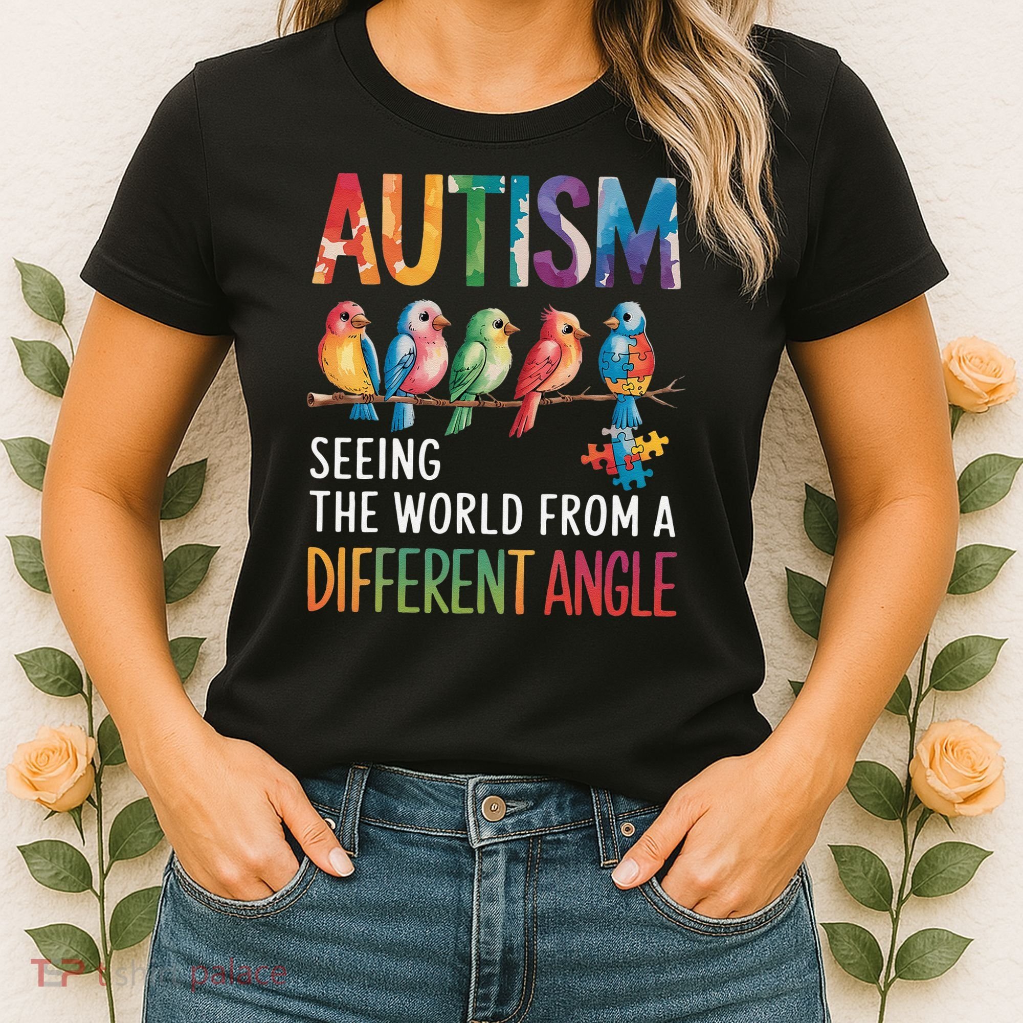 Autism Awareness Different Angle Neurodiversity Women's T-Shirt