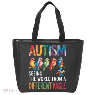 Autism Awareness Different Angle Neurodiversity Tote Bag
