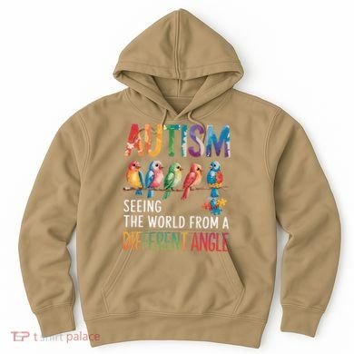 Autism Awareness Different Angle Neurodiversity Hoodie