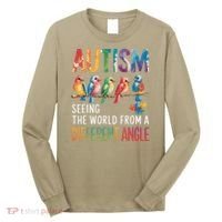Autism Awareness Different Angle Neurodiversity Long Sleeve Shirt thumb 0