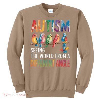Autism Awareness Different Angle Neurodiversity Sweatshirt