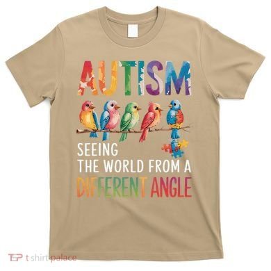 Autism Awareness Different Angle Neurodiversity T-Shirt