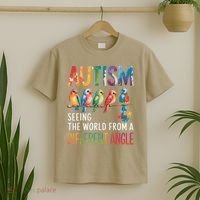 Autism Awareness Different Angle Neurodiversity T-Shirt thumb 2