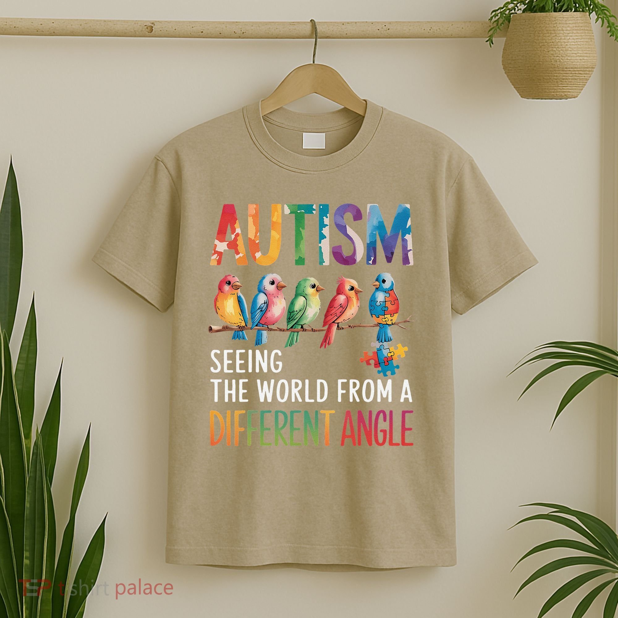 Autism Awareness Different Angle Neurodiversity T-Shirt