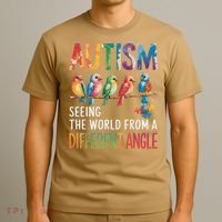 Autism Awareness Different Angle Neurodiversity T-Shirt thumb 3