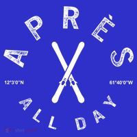 Apres All Day Winter Sports Apres Ski Lover Skiing Skier Cool Gift Mousepad thumb 1