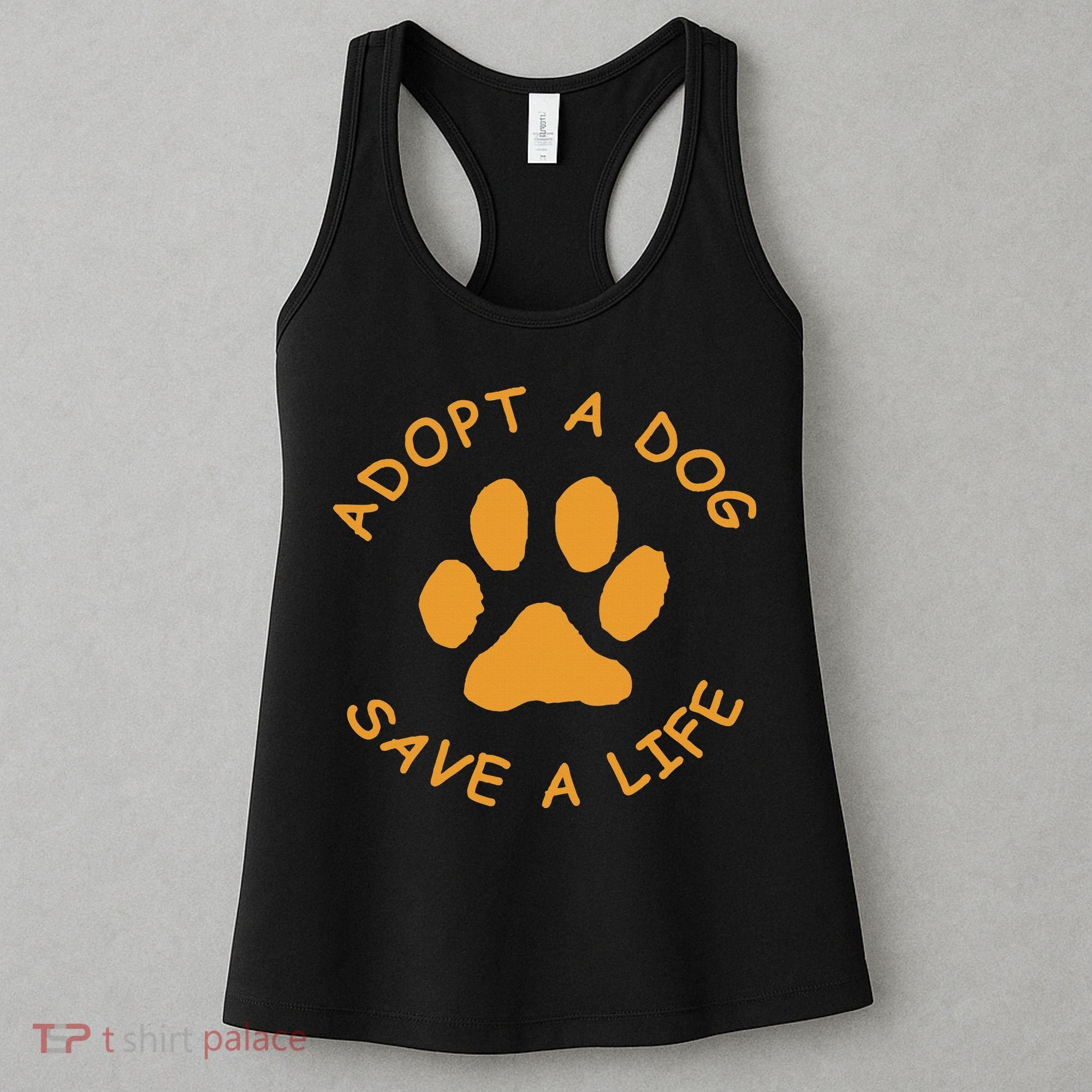 Adopt A Dog Save A Life Rescue Dog Women's Tank Top