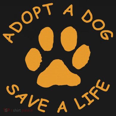 Adopt A Dog Save A Life Rescue Dog Tank Top