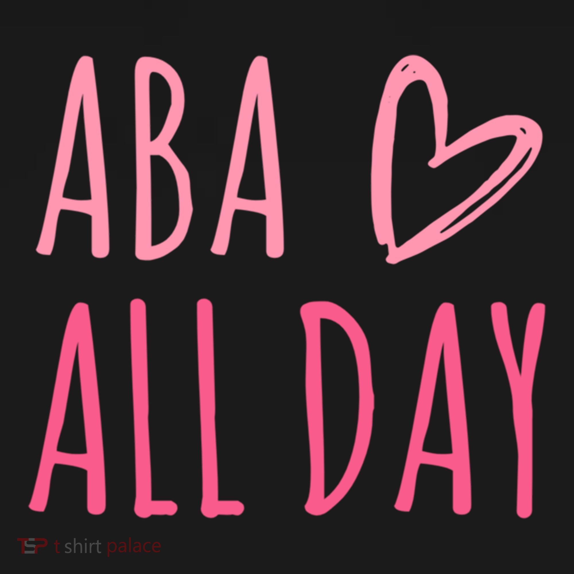 Aba All Day Autism Psychology Behavior Analyst Gift Pajama Set