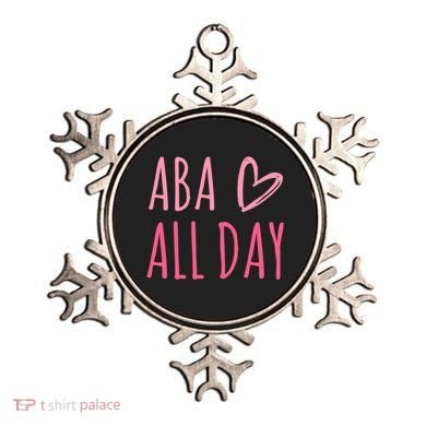 Aba All Day Autism Psychology Behavior Analyst Gift Ornament