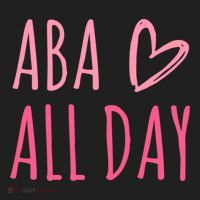 Aba All Day Autism Psychology Behavior Analyst Gift Golf Towel thumb 3
