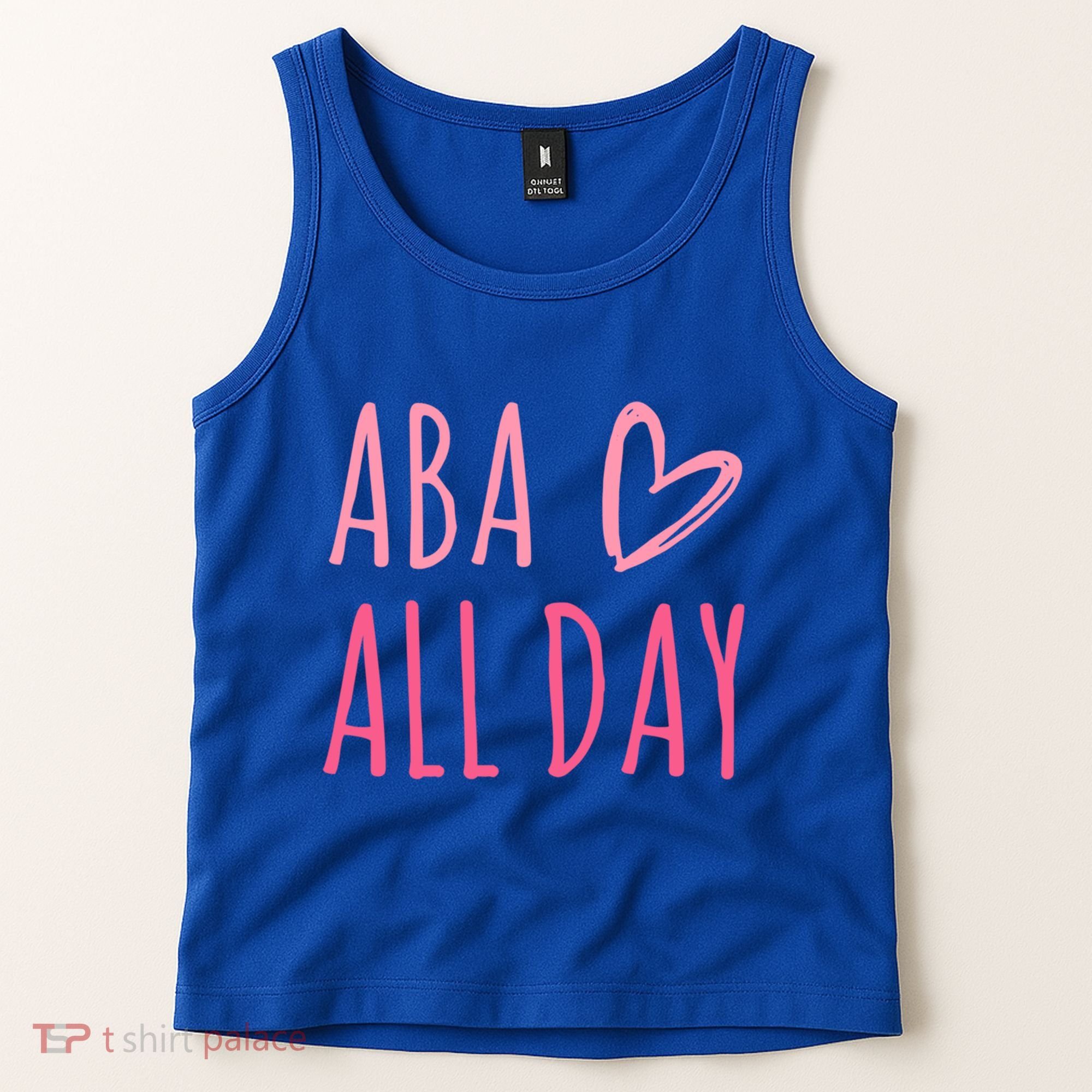 Aba All Day Autism Psychology Behavior Analyst Gift Tank Top