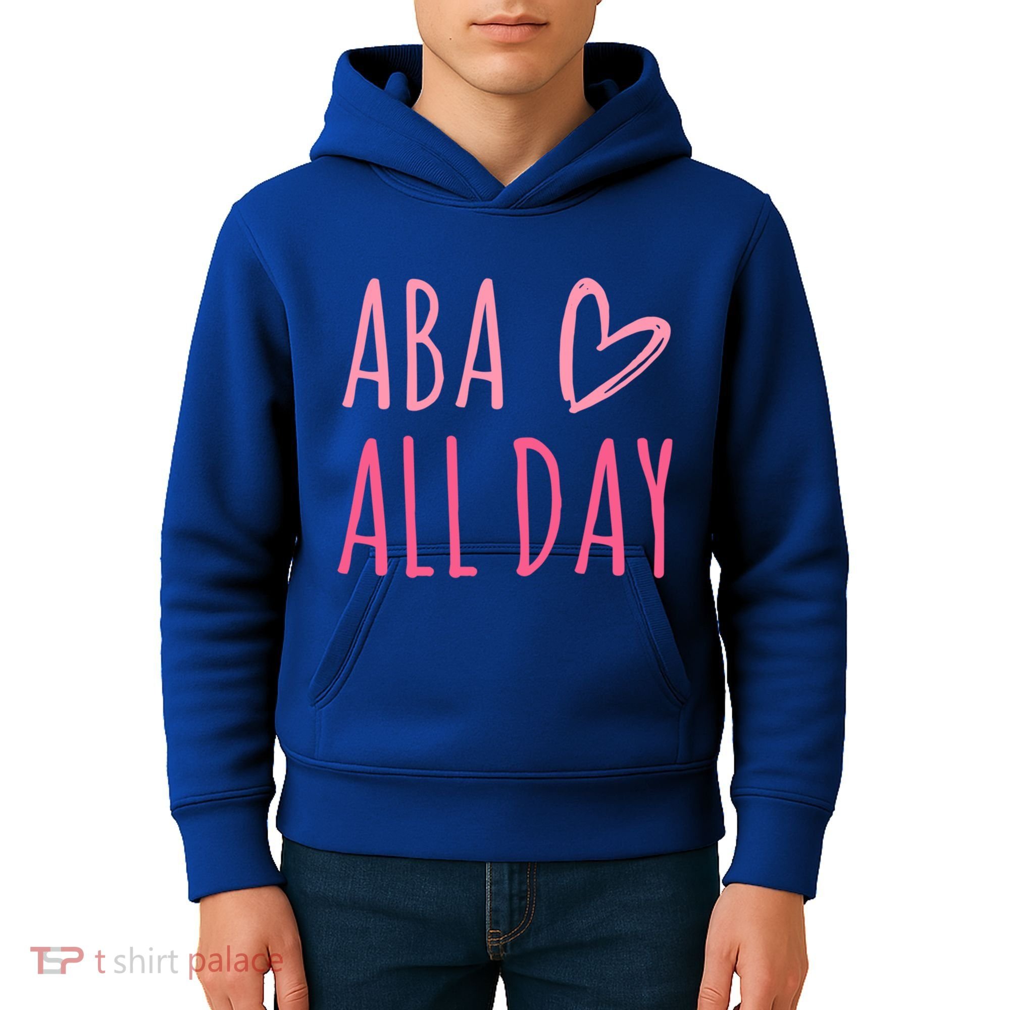 Aba All Day Autism Psychology Behavior Analyst Gift Kids Hoodie