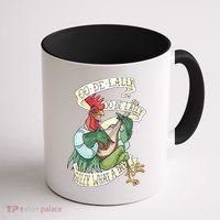 Alan A Dale Rooster Oo De Lally Golly What A Day Coffee Mug thumb 1