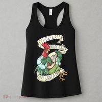 Alan A Dale Rooster Oo De Lally Golly What A Day Women's Tank Top thumb 3