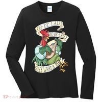 Alan A Dale Rooster Oo De Lally Golly What A Day Women's Long Sleeve Shirt thumb 0